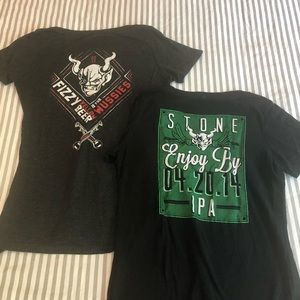 Stone Brewing souvenir tee shirts
